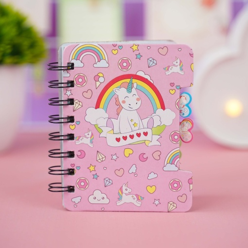 Блокнот на кольцах "Unicorn" B7
