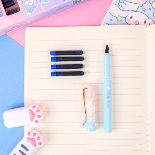 Перьевая ручка со сменными чернилами "Sanre"