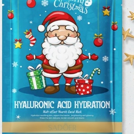 Маска для лица "Нг Hchana" санта, гиалуроновая кислота, увлажнение