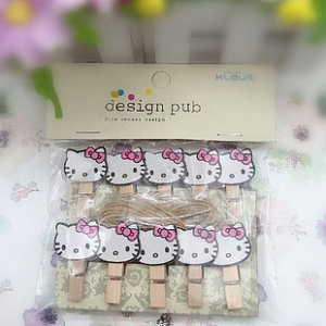 Набор прищепок "Kt"