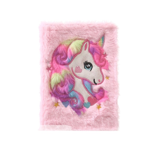 Блокнот-шерстяной "Unicorn" розовый