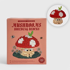 Конструктор "Mushrooms" Красный гриб №7254 (292 детали)