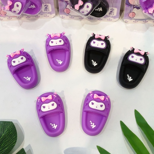 Стирательные резинки "Тапочки Куро" №3065, в ассортименте 1уп