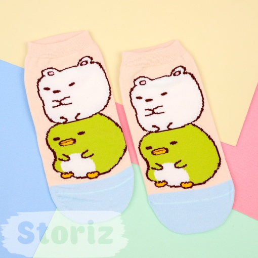Мини-носочки "Sumikko Gurashi", в ассортименте, 1шт. р.37-39