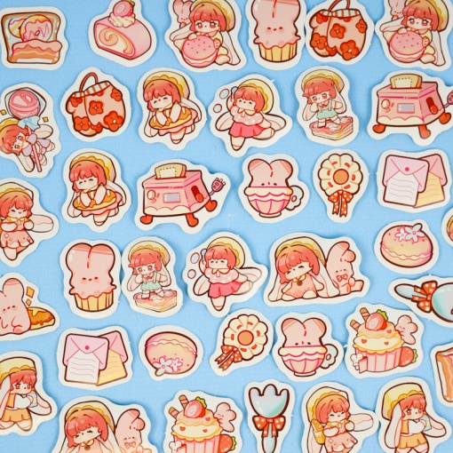 Набор наклеек "Rabbit", 46 шт.