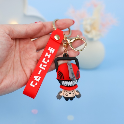 Брелок "Человек-бензопила"