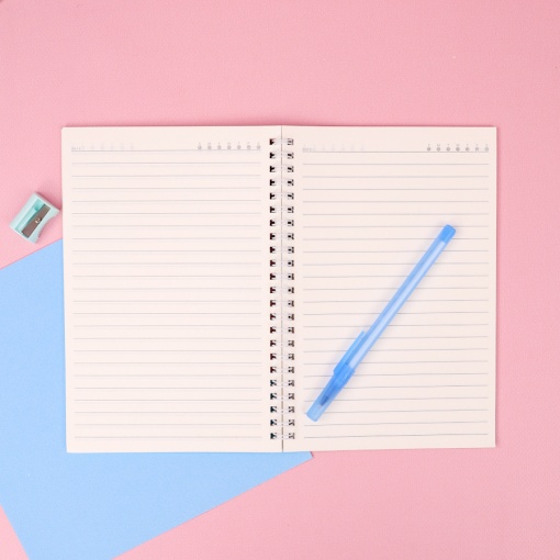 Блокнот на пружине "Санрё" А5, 60 листов