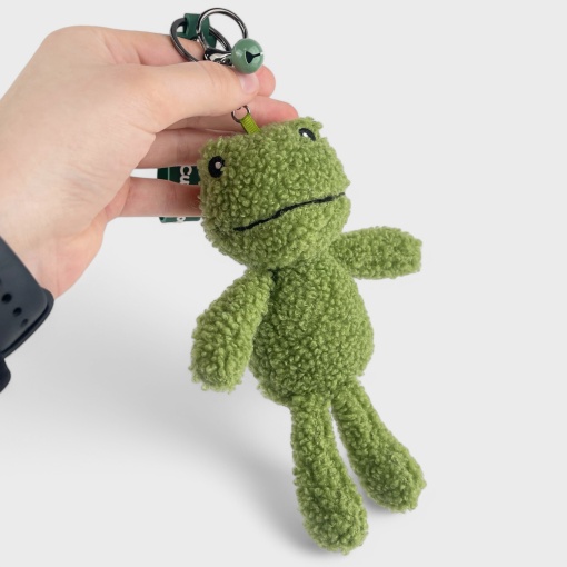 Мягкий брелок "Cute frog" 19 см