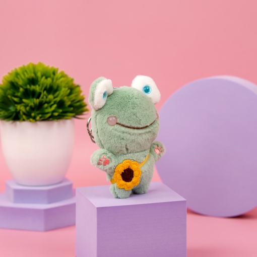 Мягкий брелок "Милая Лягушка" 13см