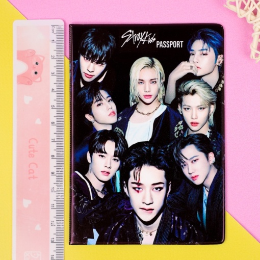 Обложка на паспорт "K-POP" StrayKids, STORIZ