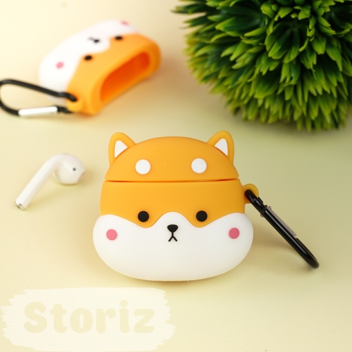 Чехол для AirPods1/2 "Сиба-ину"
