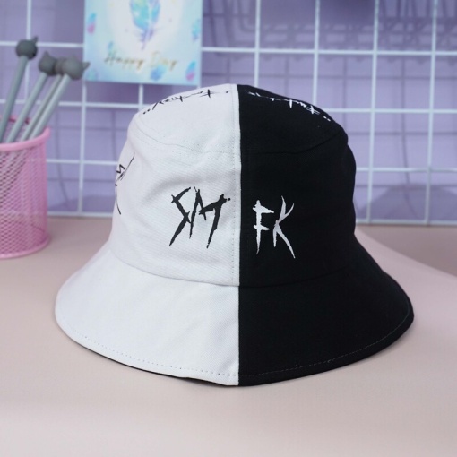 Панама "Popular" M (56-58см), черно-белая