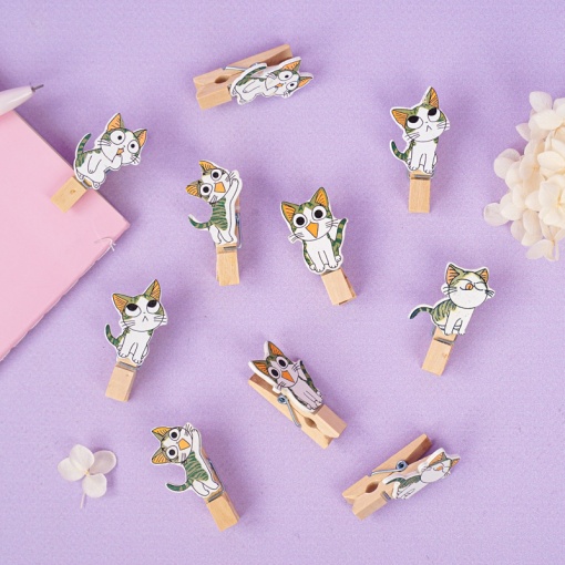 Набор прищепок "Котенок Чи"