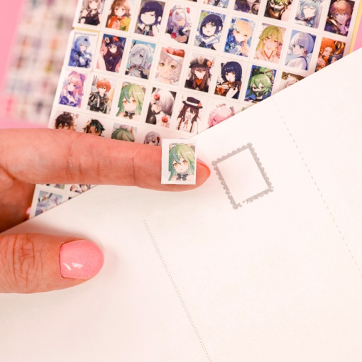 Набор почтовых открыток "Genshin Impact" №11