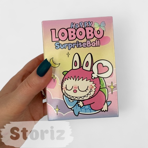 Набор брелков Surprise "Labubu Lobobo" happy №2024, 12шт