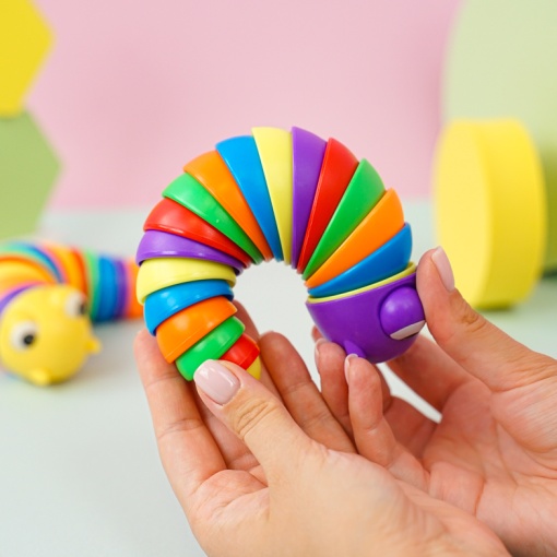 Игрушка-антистресс "Гусеница" 