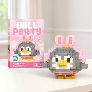 Конструктор "Ball Party" penguin №W2603-09 (233 детали)