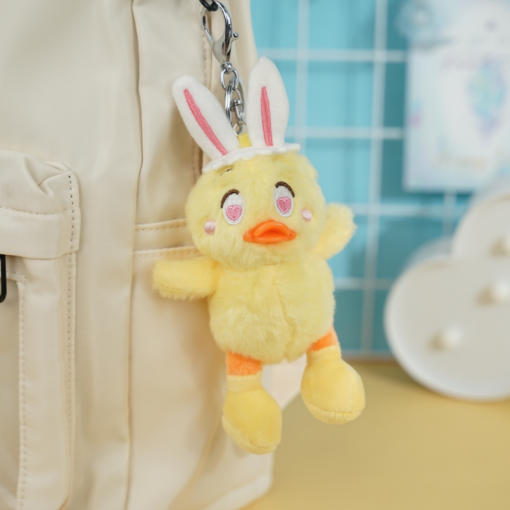 Мягкий брелок "Fluffy Duck" 10 см