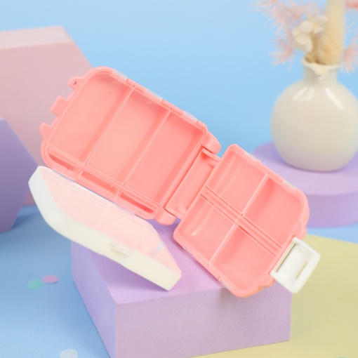 Органайзер для мелочей "Чемоданчик", Кт розовый оптом