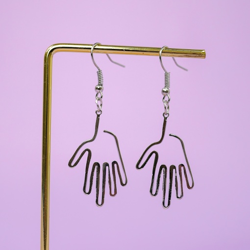 Серьги "Hands"