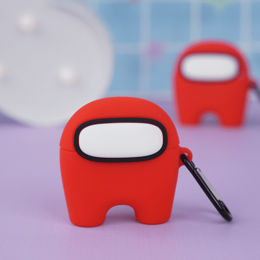 Чехол для AirPods Pro 3 "Among Us" красный