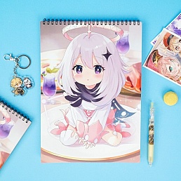 Скетчбук "Genshin Impact" 145, A4 (25 листов)