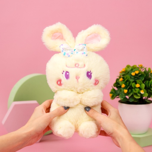 Мягкая игрушка "Кролик" белый, 23 см
