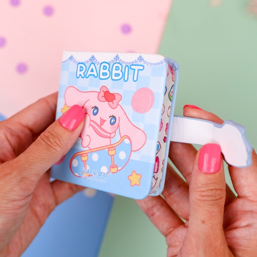 Блокнот "Rabbit" 80x80 мм, в ассортименте 1 шт. (823015)