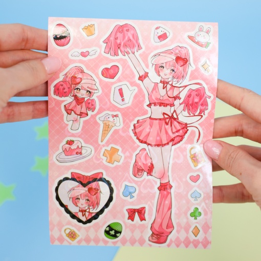 Набор наклеек "Style Girl" №2, в ассортименте 1 шт.