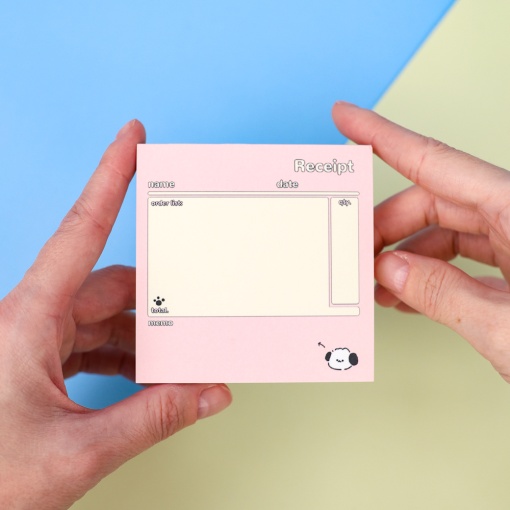 Набор стикеров для заметок "Receipt" №12 (100 листов)