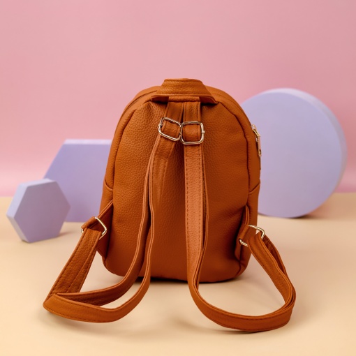 Рюкзак кож.зам."Mini" рыжий