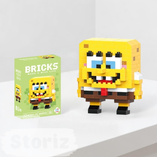 Конструктор "Bricks SpongeBob" №2601-44 (202 детали)