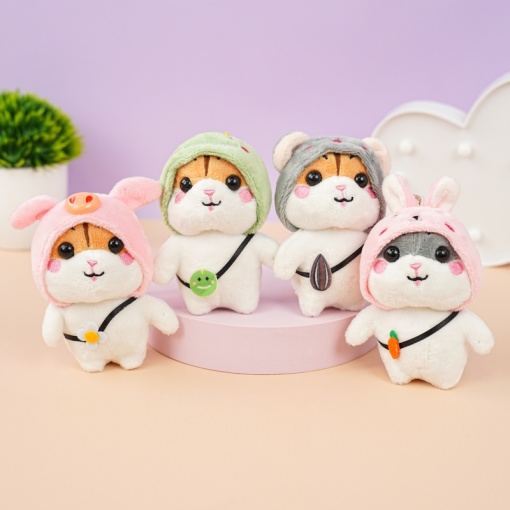 Мягкий брелок "Hamster" 10 см