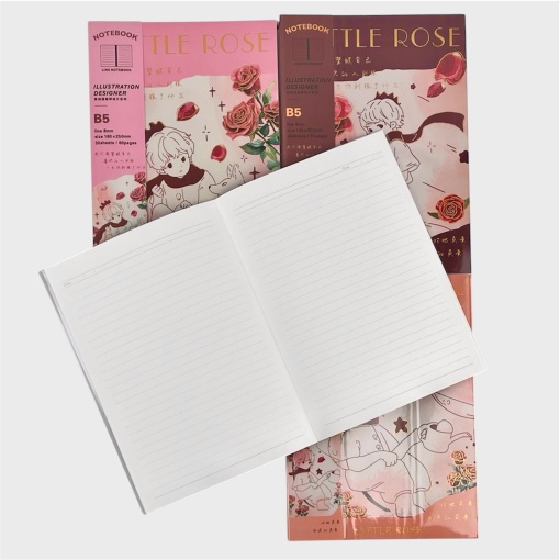 Блокнот "Little rose" А5, в аcсортименте 1шт