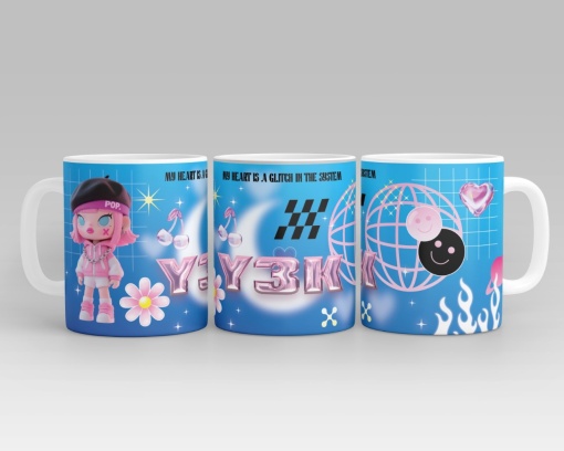 Кружка "Y3K" 300 мл оптом со склада!