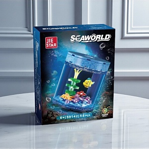 Конструктор "SeaWorld" крабик №59142 (58 деталей)