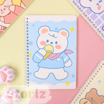 Блокнот "Bear&Bunny" A5, в ассортименте 1 шт. 
