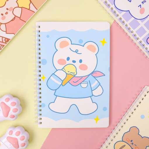 Блокнот "Bear&Bunny" A5, в ассортименте 1 шт. 