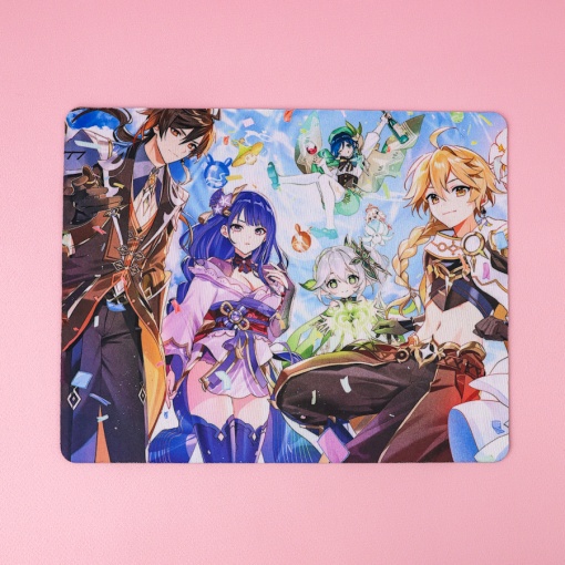 Коврик для мыши "Genshin Impact" №2, 25x20 см