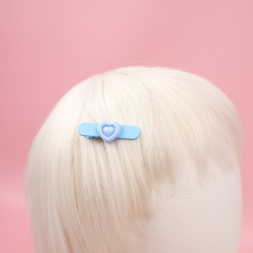 Заколка для волос "Nice love", синий