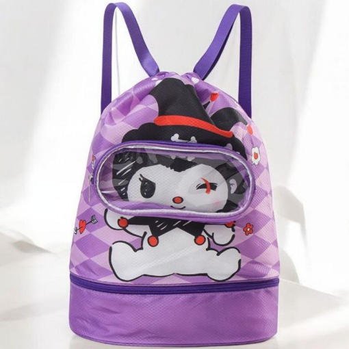 Рюкзак-мешок "Куро" в шляпе, фиолетовый