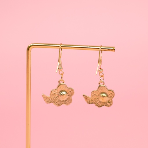 Серьги "Pink Flowers"