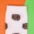 Носки "Хомяк" №5, белый, р.37-39