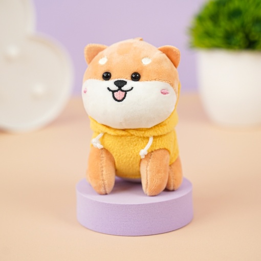 Брелок мягкий "Корги" 10 см