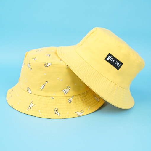 Панама двусторонняя "Duck" M (56-58см), желтая