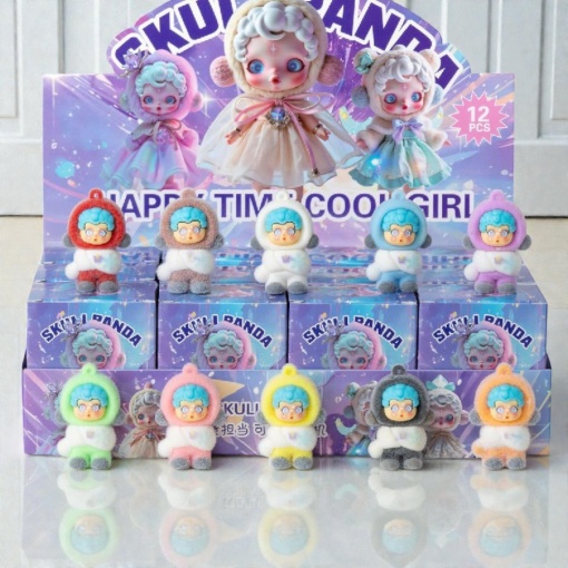 Фигурка Surprise "Skull panda" в наушниках, в ассортименте 1шт оптом