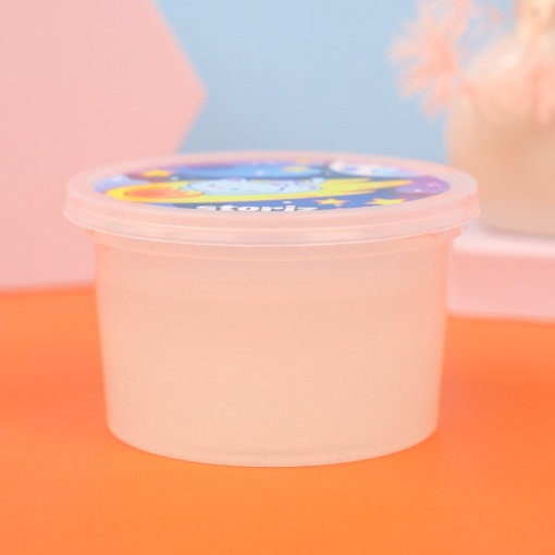Слайм "Стекло" Party Slime перламутр, 180 гр. STORIZ [М_07]