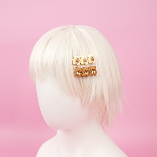 Набор заколок для волос "Мишки" 2 шт.