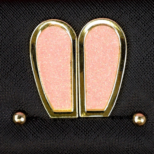 Мини-кошелек "Bunny" чёрный