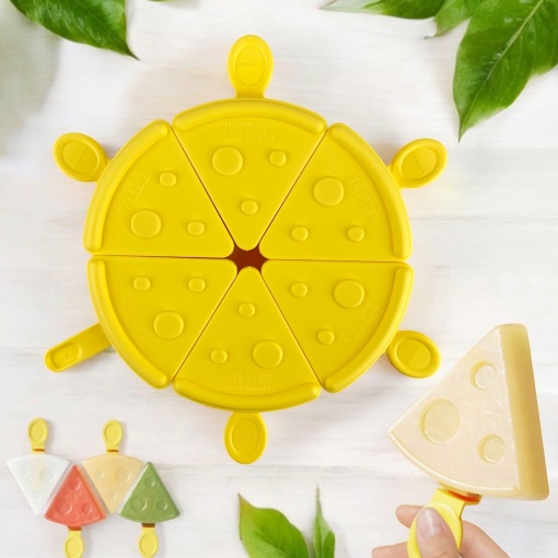 Мороженица "CHEESE" желтый (6шт в комплекте) оптом